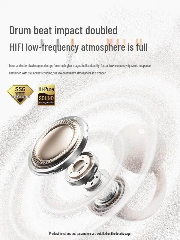 SANAG F20S Pro Open-Ear Bluetooth Ear Clip Headphones