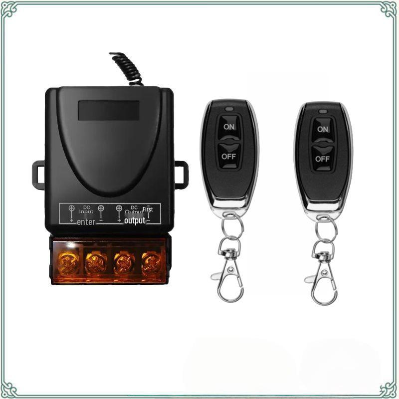 Drahtloser 72V 30A Fernbedienungsschalter für Elektrofahrzeuge und LED-Beleuchtung