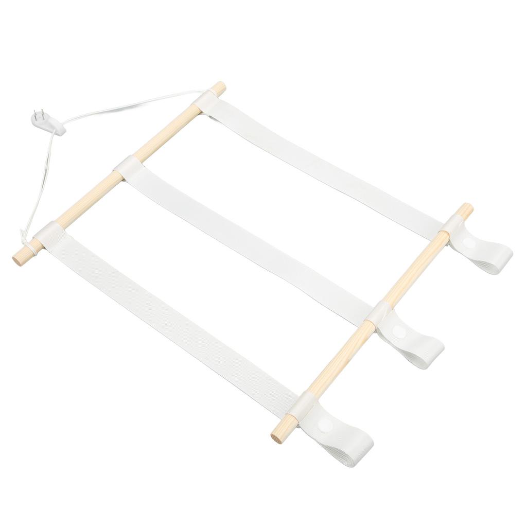 Dřevěný držák na mašle Dub Polyester Jednoduchý styl Pevný Odolný Široce používaný Držák na mašle do vlasů pro