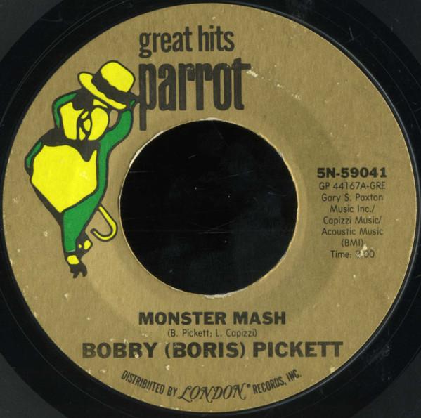 

7inch Record BOBBY PICKETT - Monster Mash 5N59041 Parrot US Pop Used