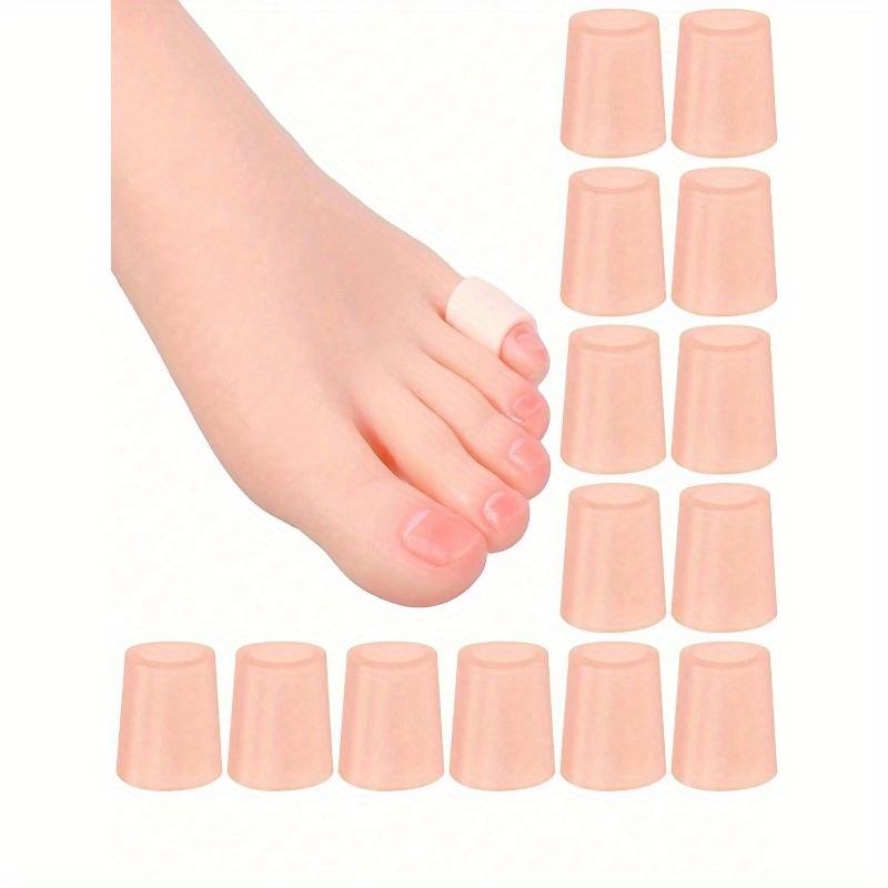 Gel Toe Protector, Toe Sleeve Toe Tube, New Material, Bunion Blisters for Bunion, Calluses, (For Little Toes), Silicone Toe Protector