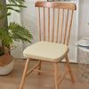 Linen Memory Foam Cushion Removable and Washable Student Living Room Chair Stool Cushion Breathable Seat Cushion