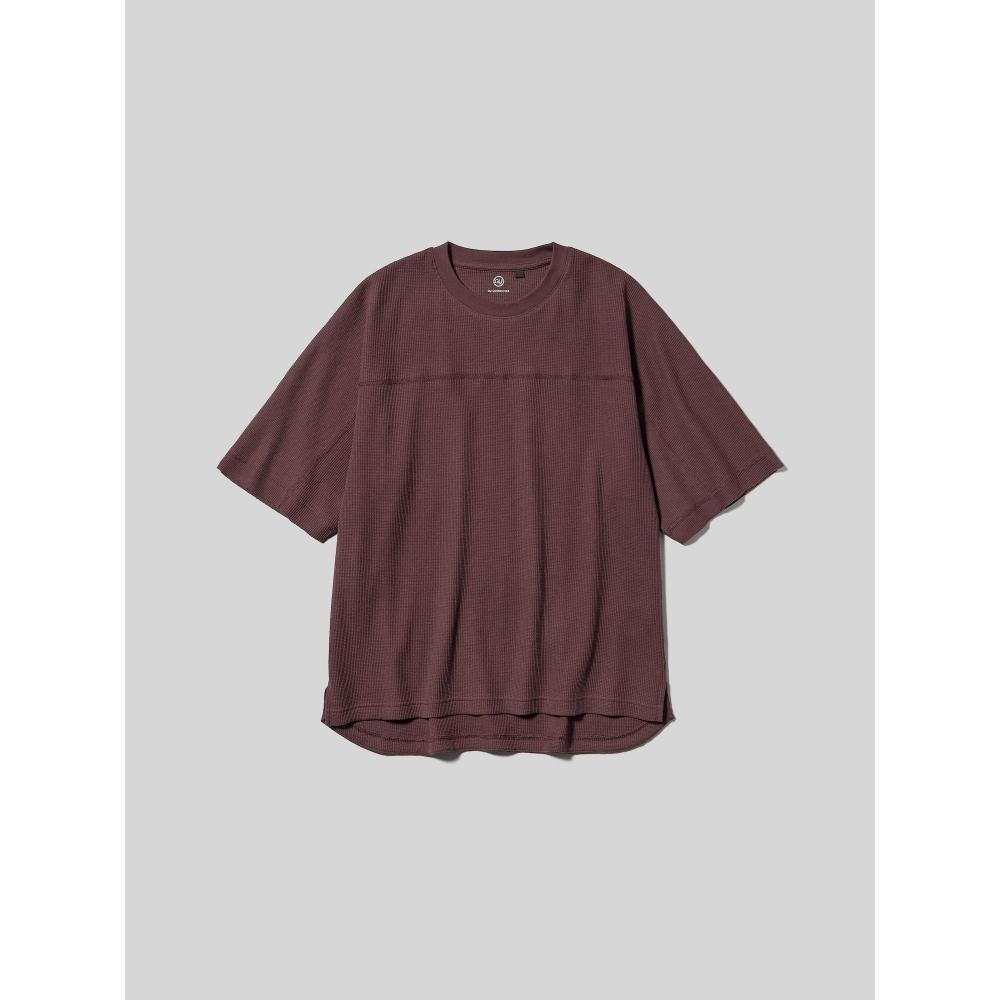 Gu By Uniqlo Dry Waffle Oversized T 5 minuTe Sleeve Undercover