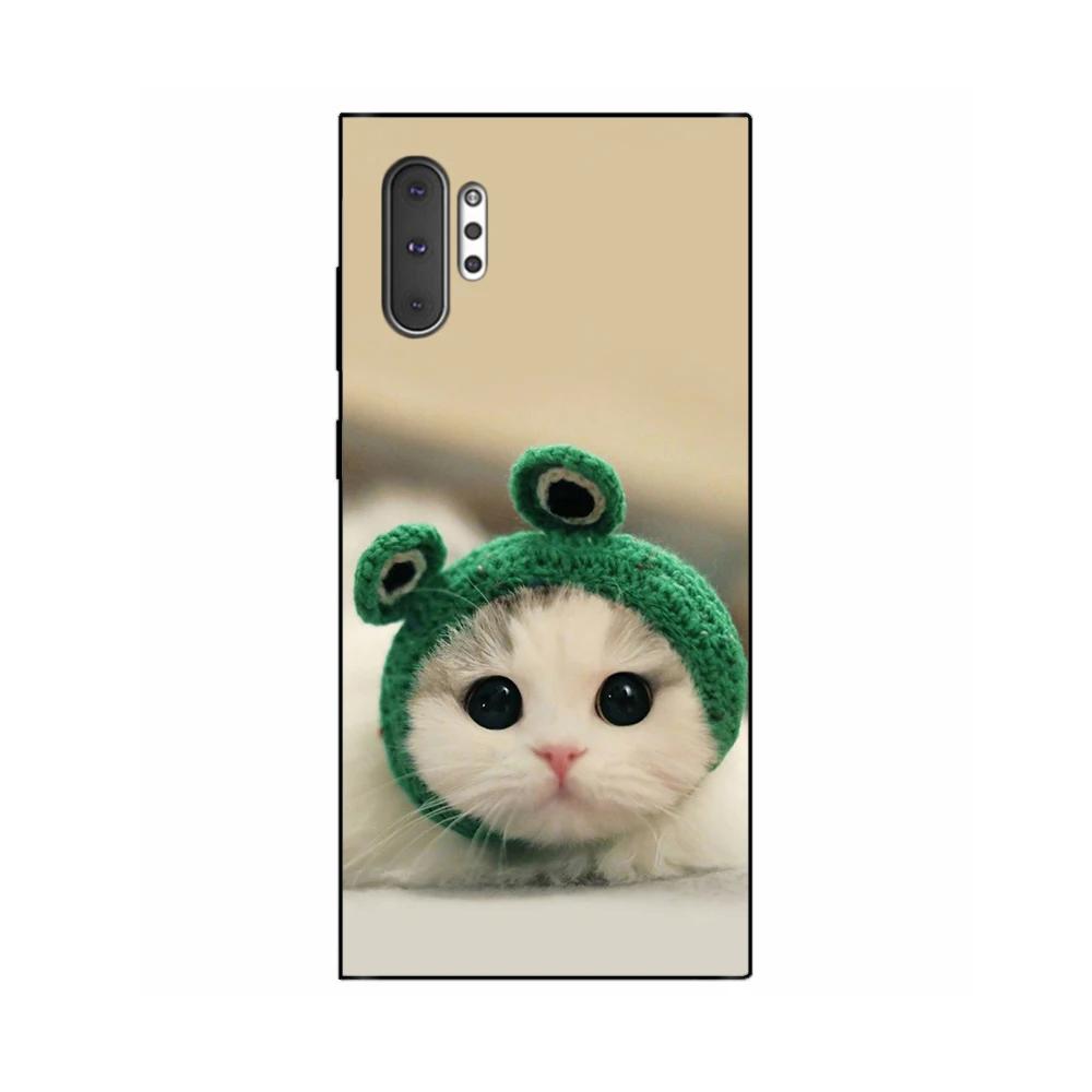 For Samsung Galaxy Note 10 Plus Case Color Painted Soft Liquid Silicone Camera Protection Phone Cover For Samsung Galaxy Note 10