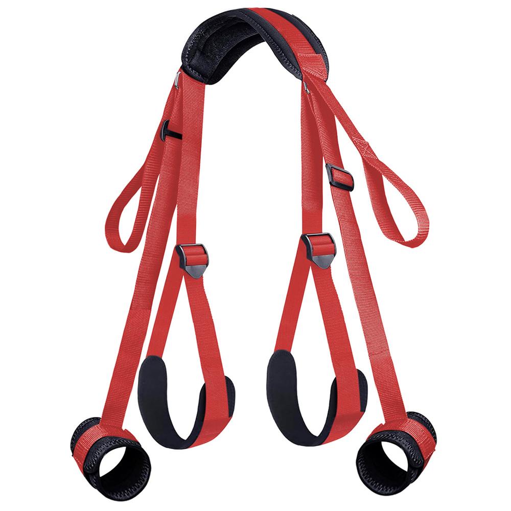 BDSM Sex Handcuffs Restraints Open Leg Ankle Cuffs SM Bondage Harness Bed Bandage Straps Slave Sex Toy Erotic Accessories Kits