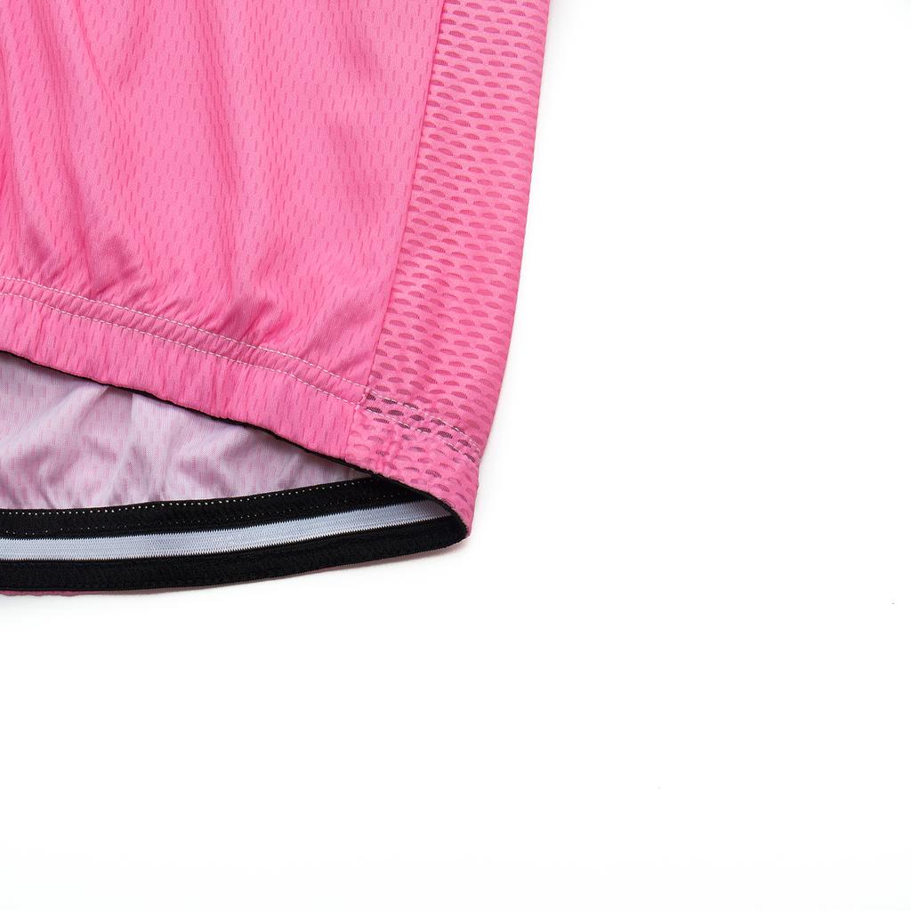 2026 Verano Transpirable Conjunto de Traje de Ciclismo Maillot de Ciclismo Rosa Conjunto de Maillot y Culotte para Bicicleta Ropa Ciclismo Hombres Mujeres Verano Pro Maillot de Bicicleta Ropa