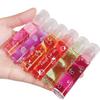 Nourishing Roller Bead Liquid Lipstick Bottled Gloss Moisturizing Waterproof Lip Oil  5pcs