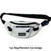 Korean Style Unisex Fashion Chest Bag Crossbody Waist Bag Messenger Bag Sportswear Shoulder Bag Casual Outdoor Bags Lovers Gift for Men and Women