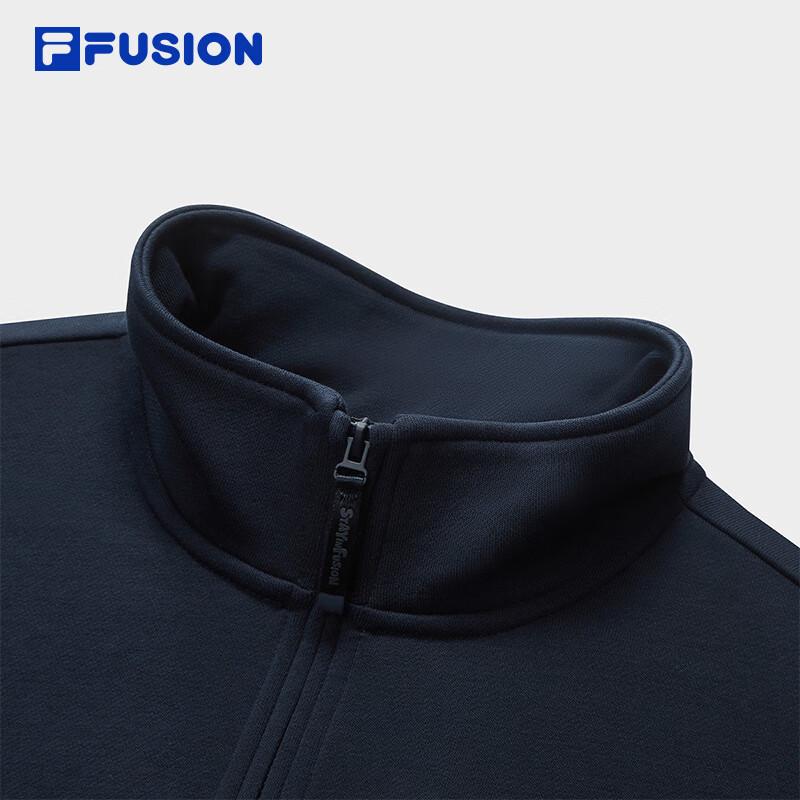 Fila Fusion Women's Half-Zip Stand-Collar Knit Sweatshirt