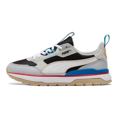 Baskets unisexes R78 Trek blanc bleu glacier noir 380728-03