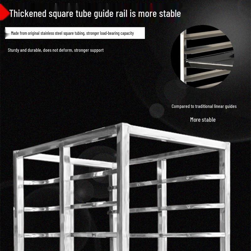 Stainless Steel Multi-Layer Bakery Rack
