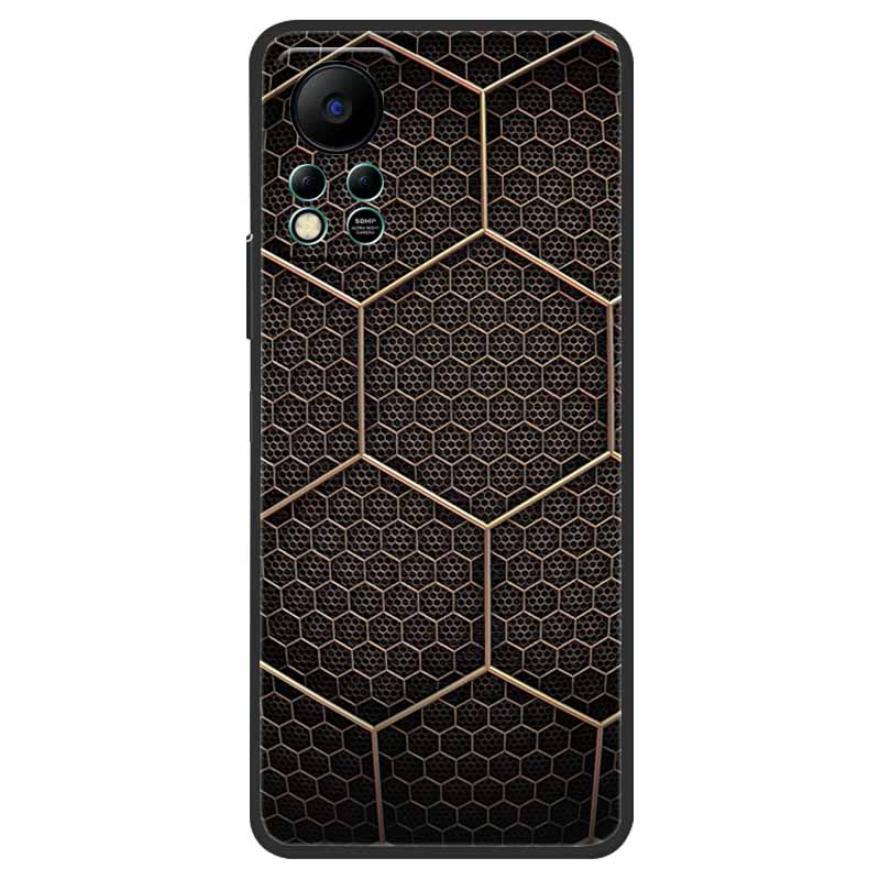 Für Infinix HOT 11S NFC Hülle X6812B Mode Weiches TPU Silikon Handyhülle Für Infinix HOT11S NFC Rückseite HOT 11 S 6.78 Funda