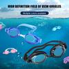 Professional Swimming Goggles Uv Protection Silicone Glasses Adjustable Swimming Eyewear Soft Waterproof Comfortable