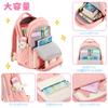 Panegy Cute Backpack for Girls and Large Perfect for School Entrance and Elementary School Pink Kids' Boys, Multifunctional, Capacity, Lightweight,