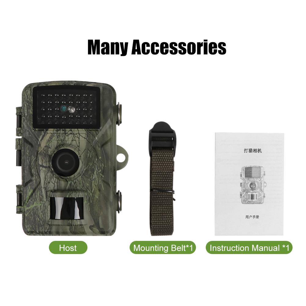1080P Car Theft Prevention Camera Outdoor Camera 16MP Field Detection Camera Hunts Night-Visions Camera IP66 Waterproof