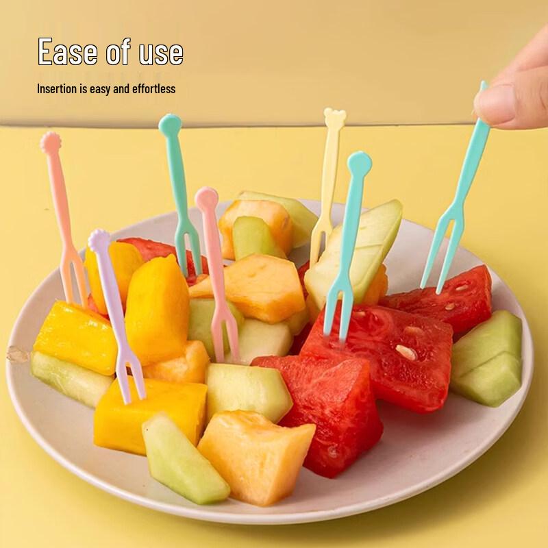 ZISIZ Disposable Bamboo Fruit Picks