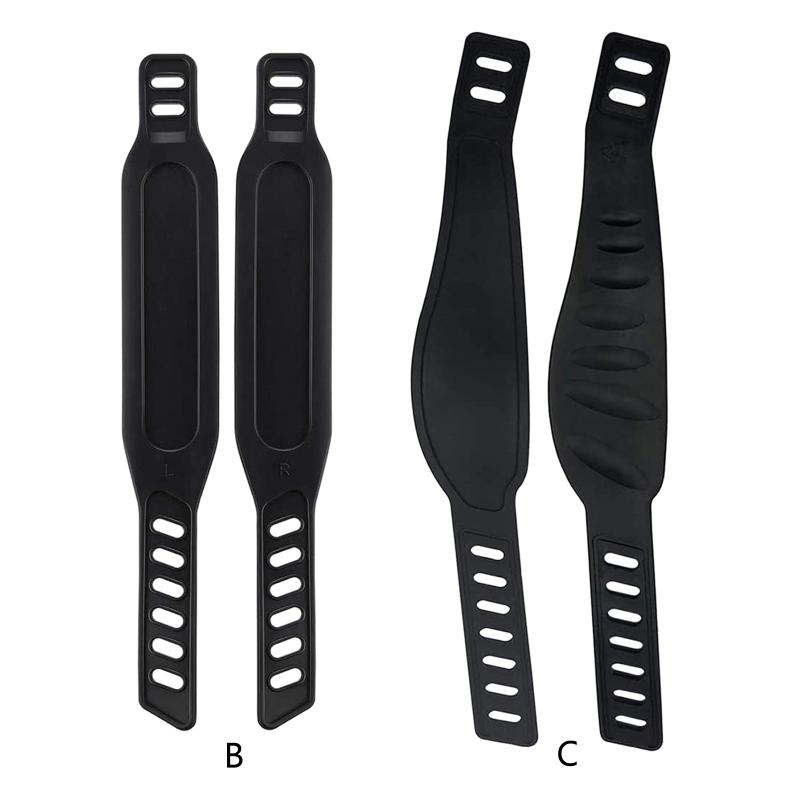 1 Pair Bicycle Cycle Universal Pedal Straps for Spinning Exercise Bike Home Gym