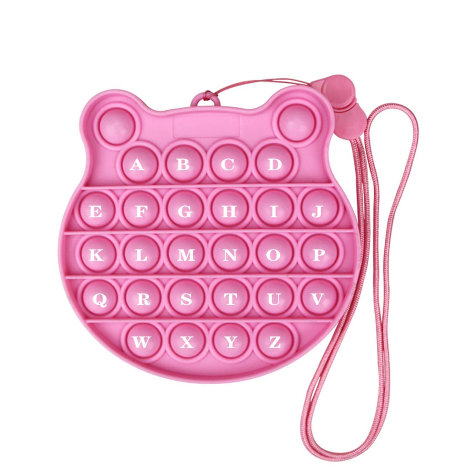 

Детский пресс и стреляющий пузырь Интерактивный орнамент для родителей и детей розовый