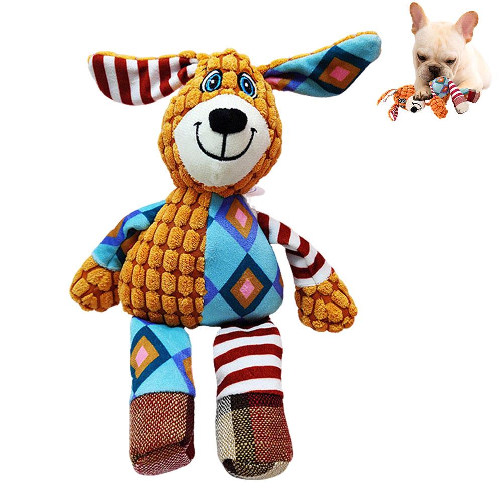 

Dog Interactive Toys for Aggressive Chewers, Dogs Squeaky Toys, Dog Chew Toy for Heavy Chewers for Indoor Outdoor Pets