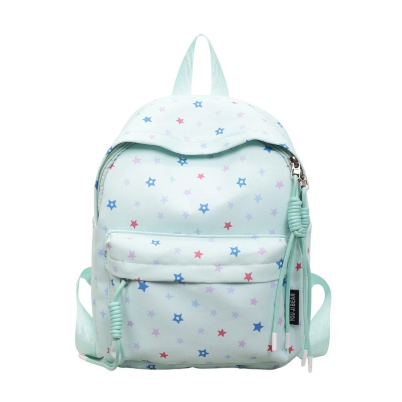 Schoolbag Japanese large-capacity kindergarten schoolbag female cute small fresh backpack casual star girl student backpack