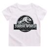 Jurassic World T-shirt 100%Cotton Camisetas Casual Kawaii Cute Boys/ Girls Cartoon Tee-shirt Children Funko Cartoon Soft Tshirt