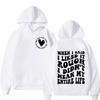 When I Say I Like It Rough I'm Not Saying My Whole Life Has Been Fun. Hoodies Streetwear, Men's Long Sleeved Retro Sportswear