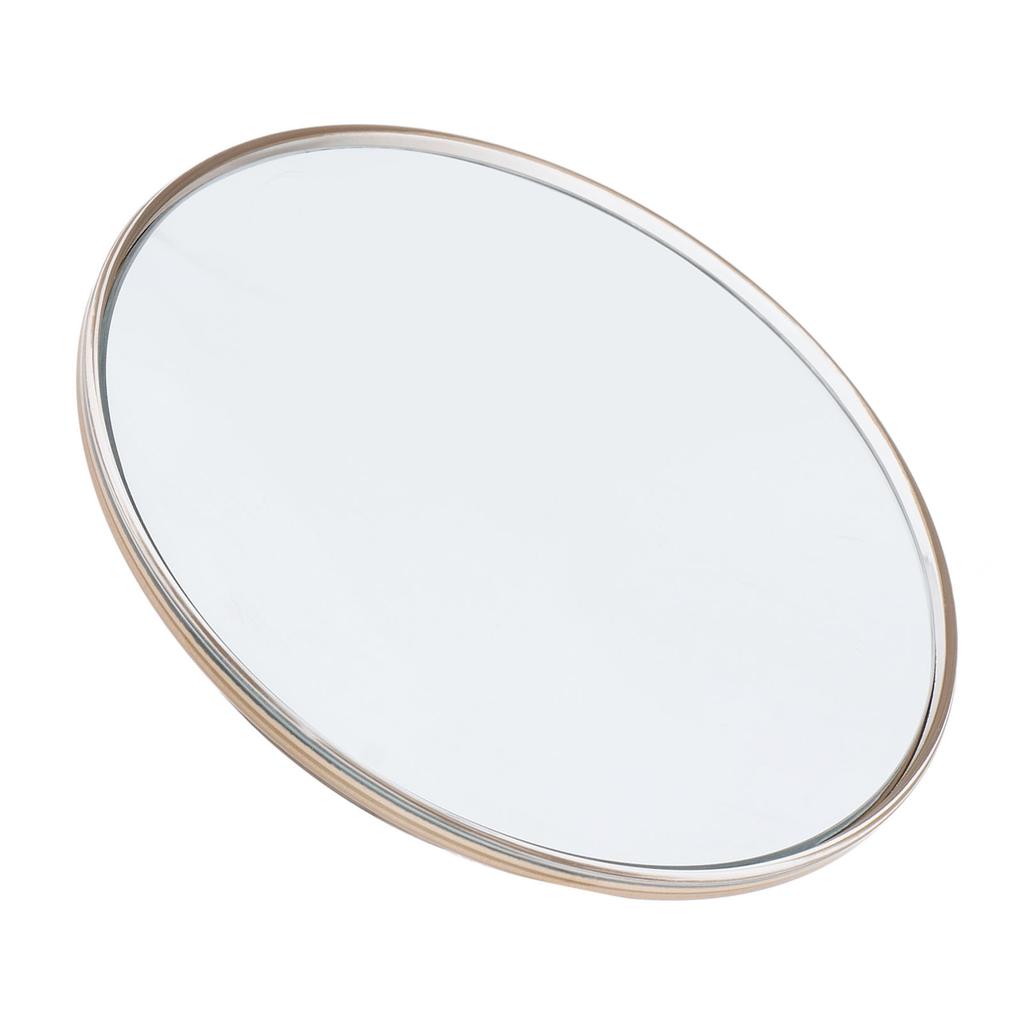 30X Vergrößerungsspiegel Einseitig 6 Zoll Vergrößerungsspiegel mit 3 Saugnäpfen Einseitiger Runder Spiegel für Reisen