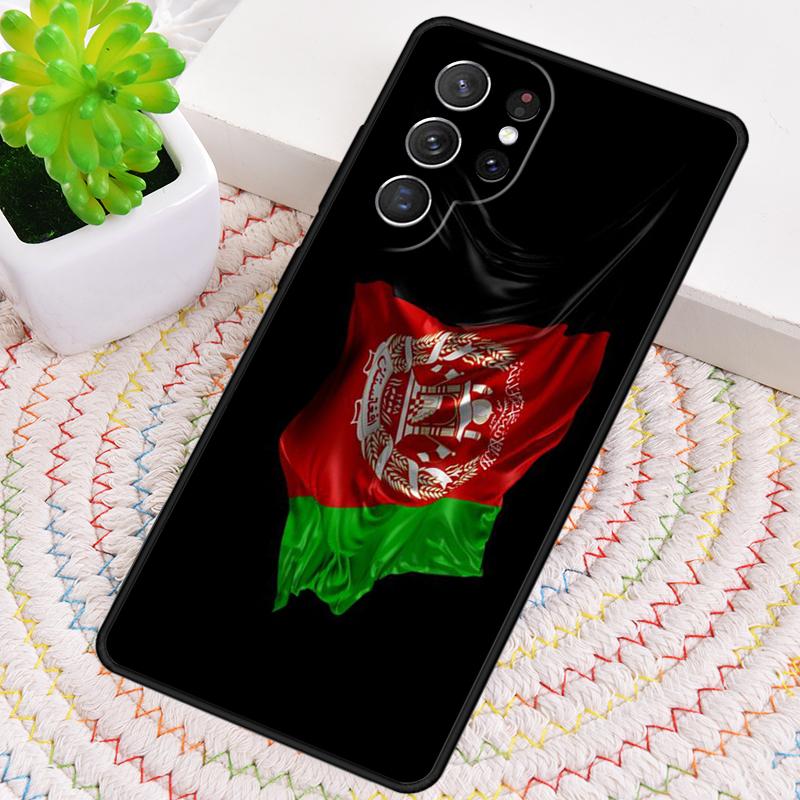 Afghan Afghanistan Flag soft Phone Case for Samsung Galaxy note 10 pro S26 Ultra S23 S24 FE S25 S21 S22 PLUS shockproof Cove