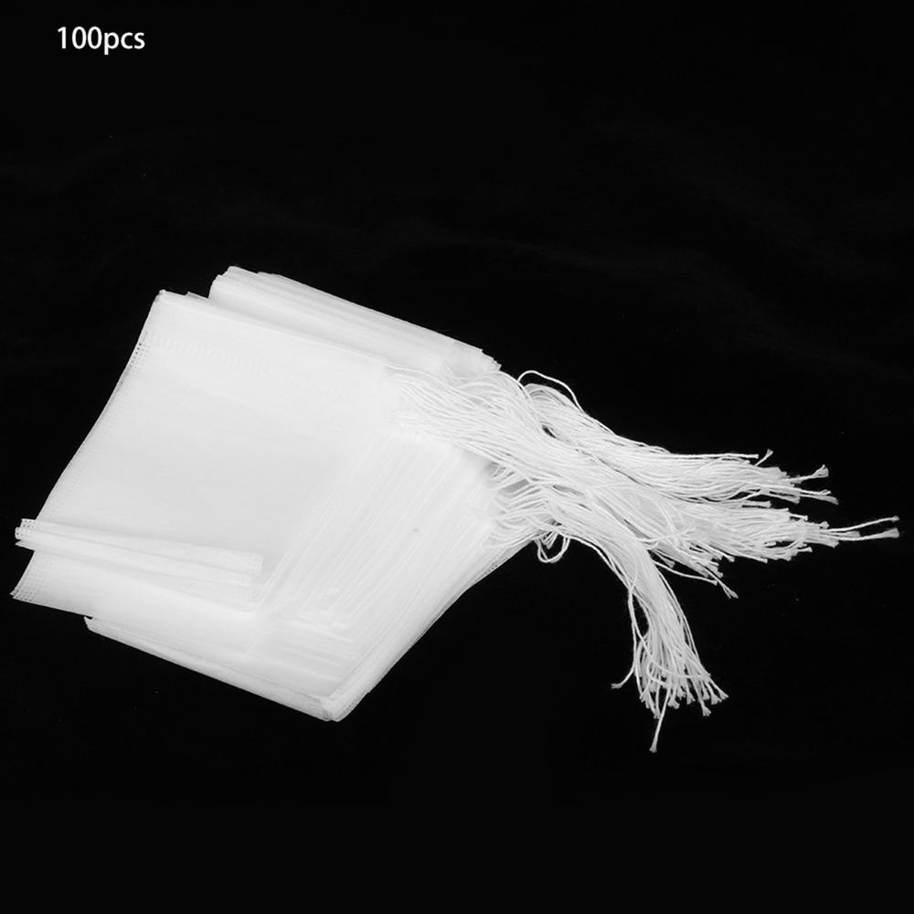 100Pcs Set 7x9cm Tea Bags Disposable Tea Strainer Tea Accessories Tea Filter Bags Loose Leaf Tea