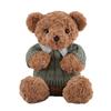 Hugs Baby Preserved Flower Bear Plush Toy - Sweater Teddy Birthday Gift