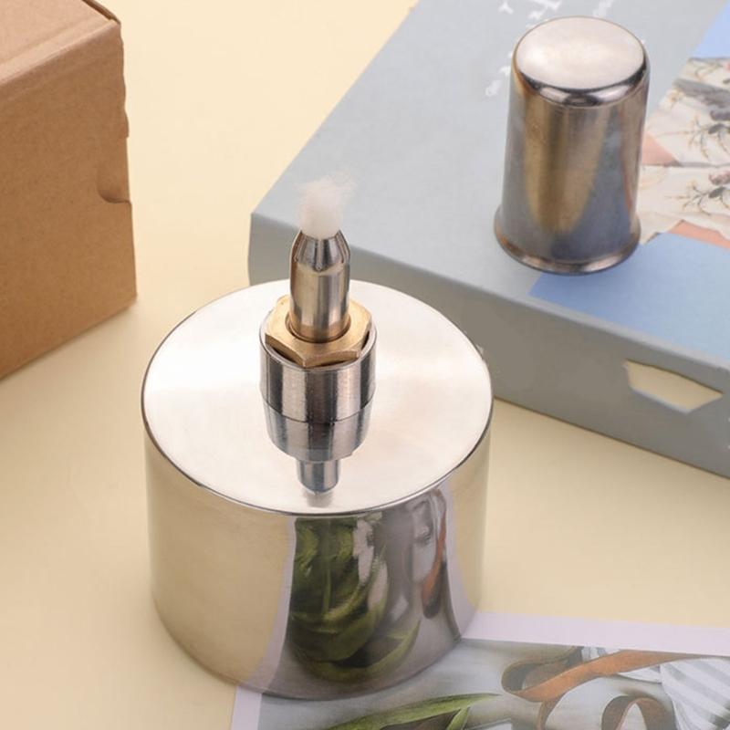 200ml Alcohols Burners Alcohols Lamp Burners Biology Chemistry Dental Lab Lamp with Wick for Science