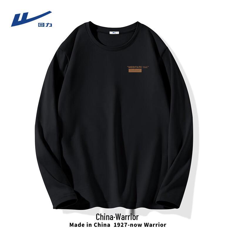 

Warrior Men s Loose Fit Cotton Long Sleeve T-Shirt M