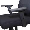 1Pair Fixed/Sliding Mount Desk Chair Arm Pads with Mounting Hole Gaming Chair Armrest  Spare Parts