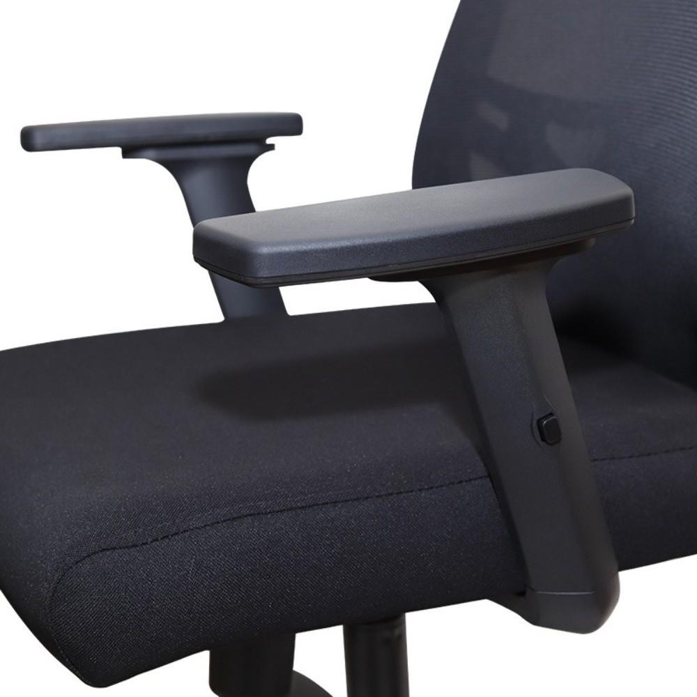 1Pair Fixed/Sliding Mount Desk Chair Arm Pads with Mounting Hole Gaming Chair Armrest  Spare Parts