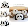 Entzückendes Plüsch-Pandakissen Realistisches Stofftier Spielzeug Weiches Kuscheltier Geschenk für Kinder