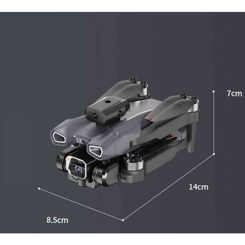 DM99 Originálny Mini Dron s Kamerou 4K HD Dvojitý Objektív WIFI FPV Bezuhlíkový Motor Drony Lietajúca Kamera pre Vlogging