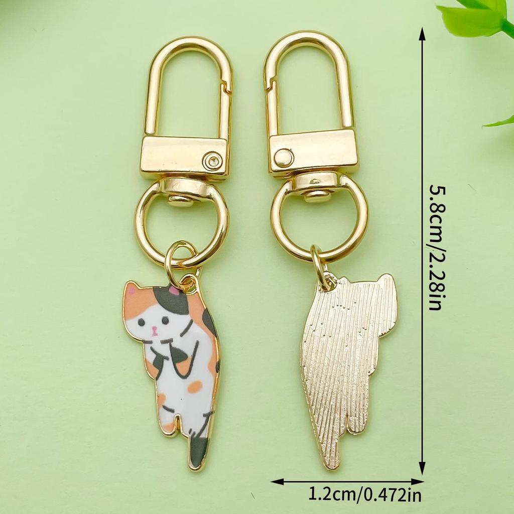 Sailor Moon Luna Cat Keychain - Cute Cartoon Pendant for Bags and Backpacks