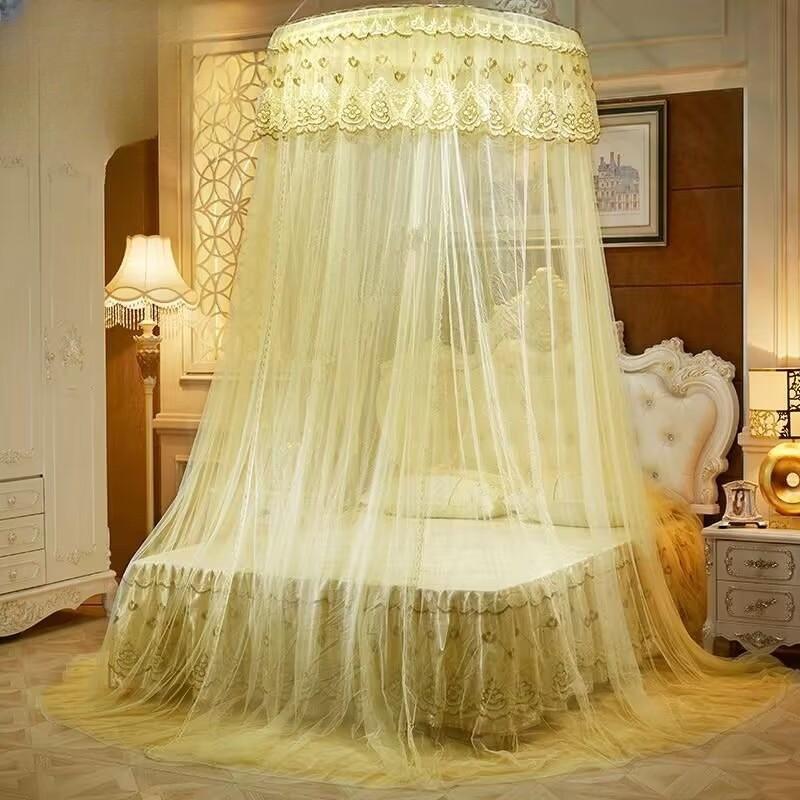 Home And garden Children Bed Mosquito Net Girl Round Bed Tent Mosquito Nets Bed Curtain Bed Canopy For Double Bed Mosquito Net
