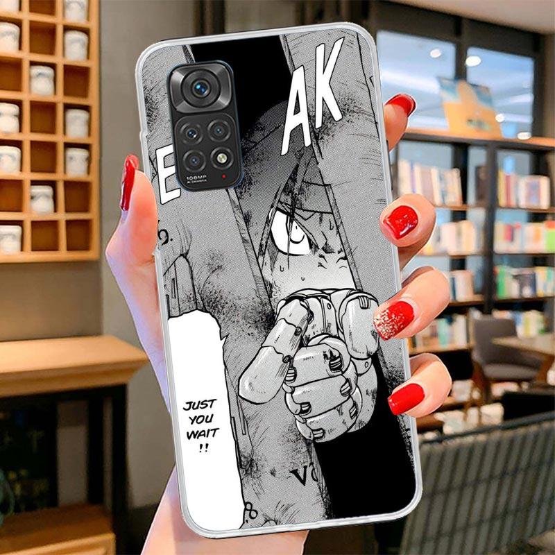 Fullmetal Alchemist Anime Cover Phone Case For Xiaomi Redmi Note 15 14 13 12 11 10 Pro Plus 14S 12S 11S 11T 11E 10S Soft Fundas