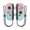 Wireless Bluetooth Joy-Con Controllers with Wake-Up Feature and Wrist Strap, Left and Right Separately for Switch