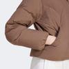 Adidas Polo Neck Warm Comfortable Down Jacket Women Jackets Camel JG5932