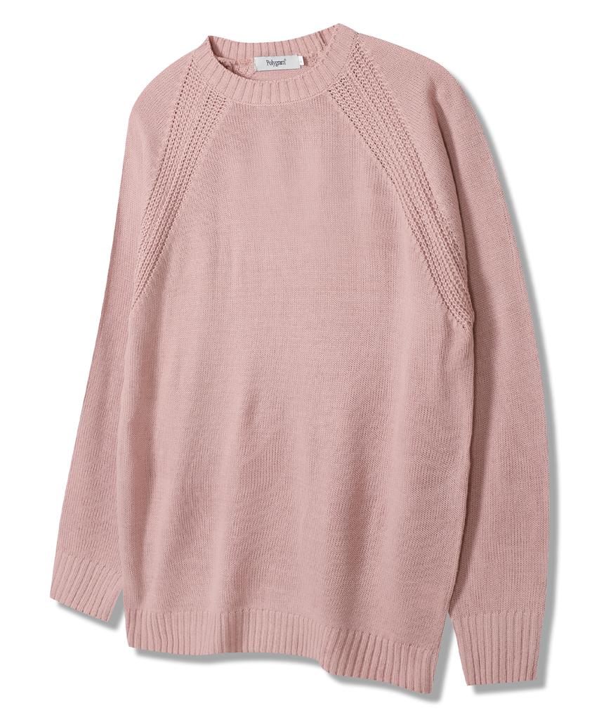 POLYGRAM Hazzi Raglan Round Knit - 6 Colors