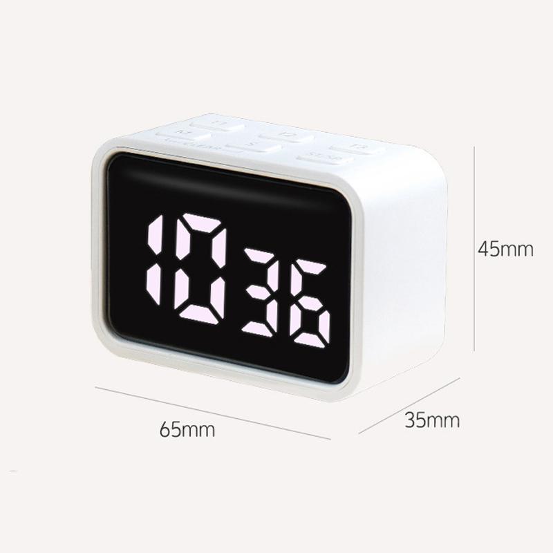 Мини цифровой кухонный таймер светодиодный визуальный таймер для учебы готовки позитивный обратный отсчет будильник 3 предустановленных времени домашний зарядный кухонный таймер