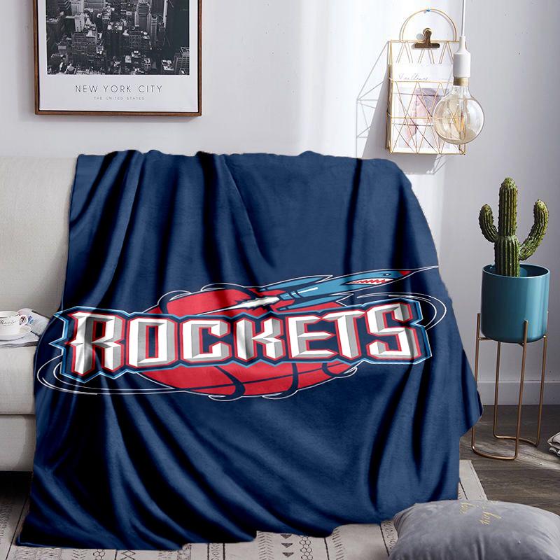 Rockets Basketball Team Blanket Lightweight Flannel Bedding Blanket Perfect for Travel, Camping, Living Rooms, Offices, Sofas, Fan Christmas gift