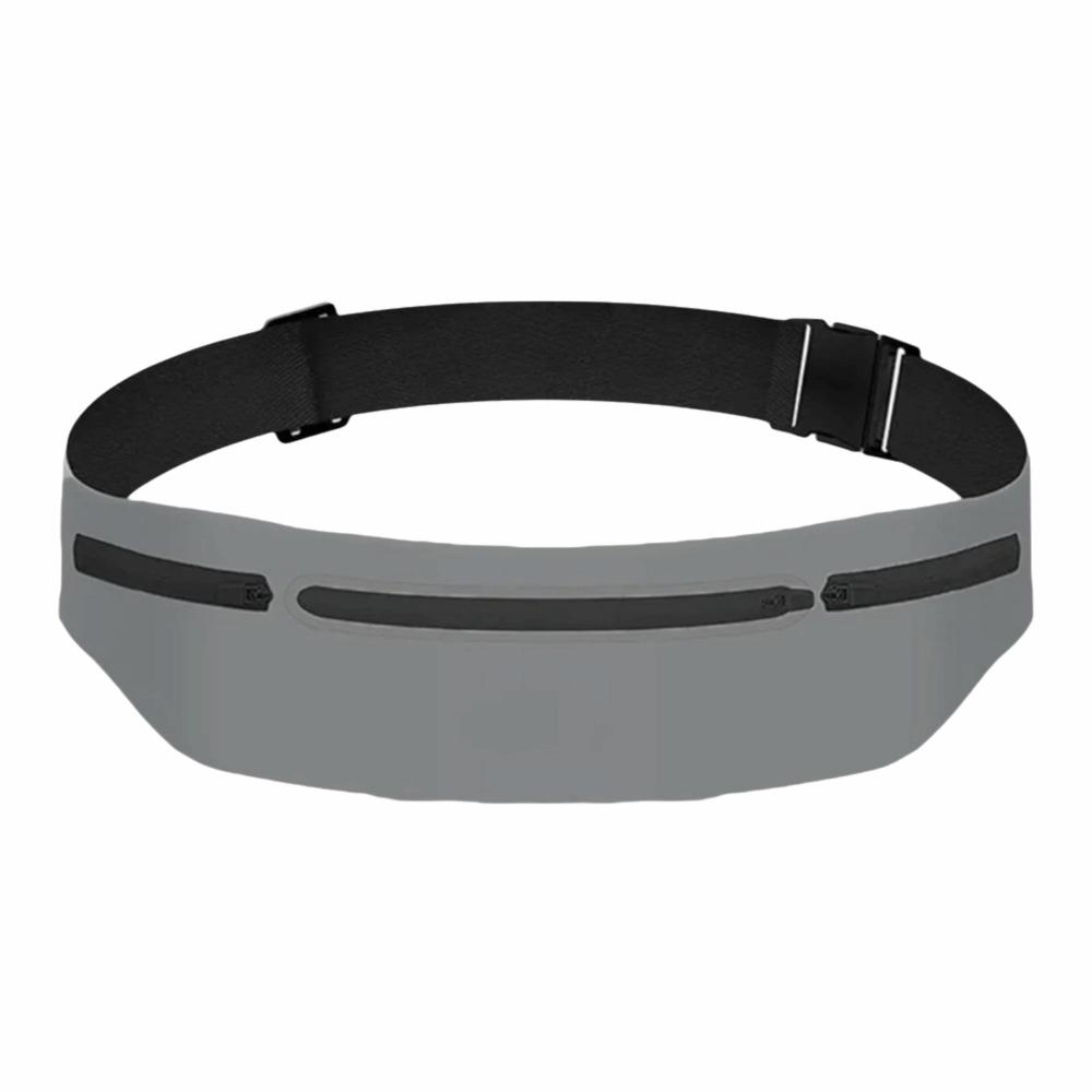 Adjustable Sports Fanny Pack Reflective Strip Mobile Phone Holder Running Waist Belt Bag  Gym