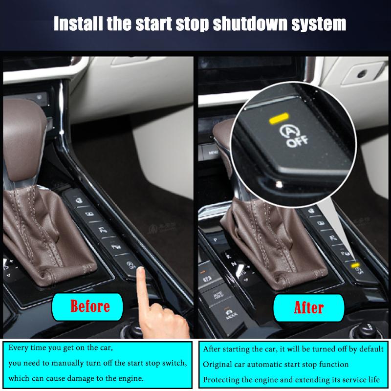 Für VW Golf 7 7.5 Passat B8 8.5 T-ROC ARTEON Automatisches Start-Stopp-Motorsystem Aus-Gerät Steuersensor Stecker Stopp Aufheben