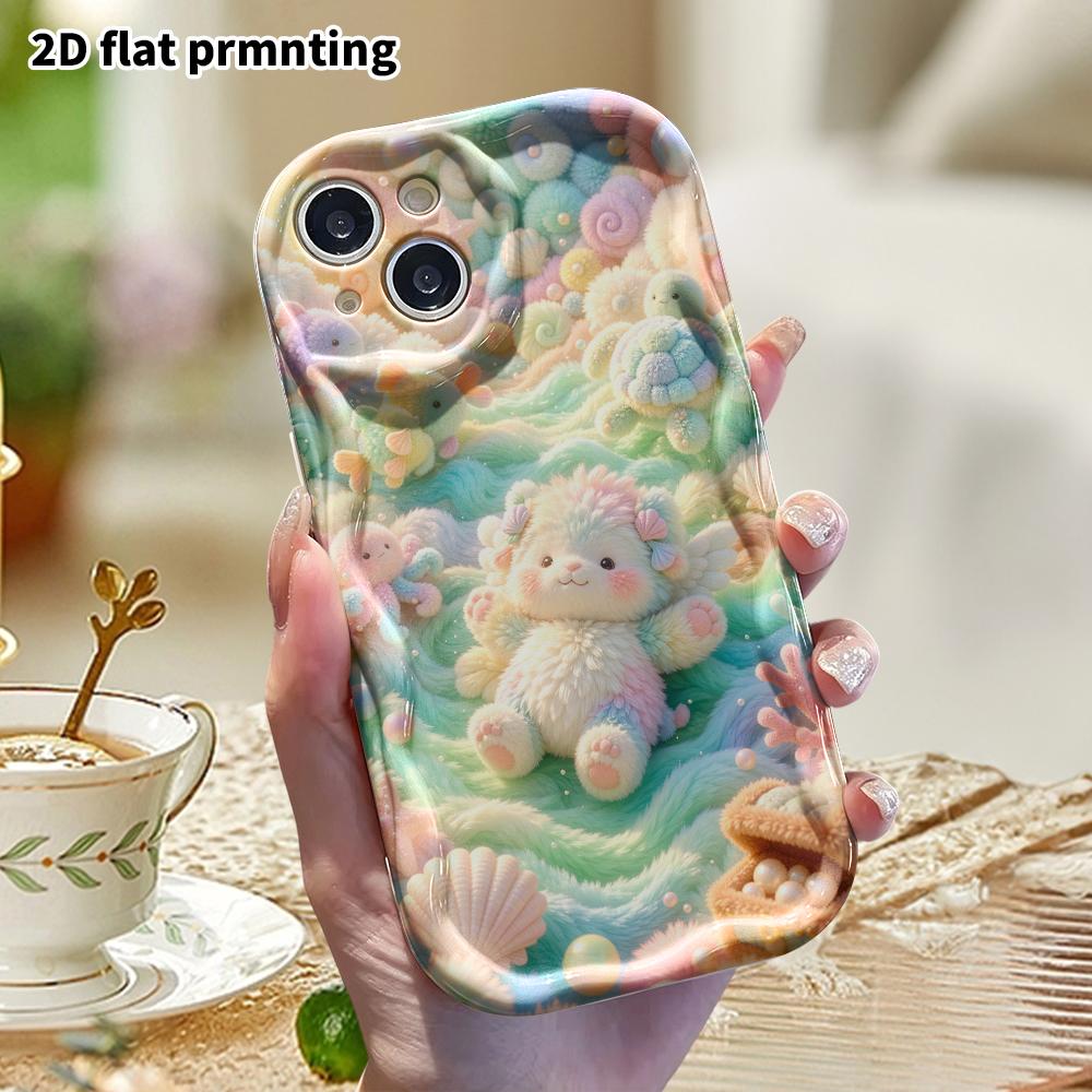 Phone case: 2D flat, suitable for iPhone 18 17 16 15 14 13 12 Pro, fairy tale world, perfect holiday gift for Christmas and Halloween