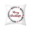 Tree For Home Decor Elk Merry Christmas Cushion Cover New Year Gifts Ornament Pillowcase