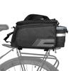 Bike Saddle Bag Rear Bike Rack Bag for Bike 17L Large Capacity Combines Hand-carry Shoulder-sling and Bike Mounting Capabilities