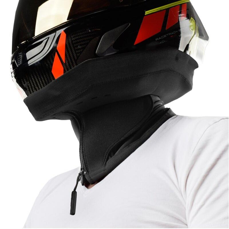 1 Stück Universeller Helm Windschutz Motorrad Fahrradhelm Wind- und Geräuschblocker Schwarzer Warmer Helm Windschutz Mit Reißverschluss